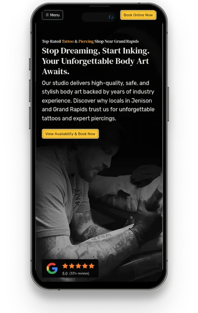 The Ink Society Strategic Redesign Result