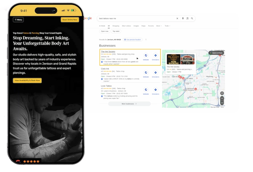 Local SEO Search Result Dominance