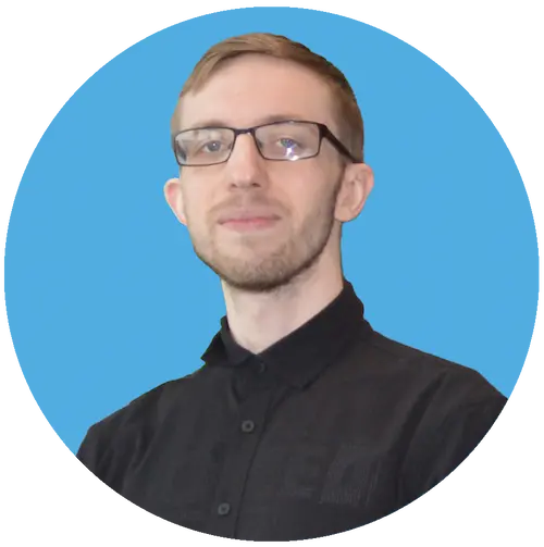 Portrait of Adam Lee, full-stack web developer at GR IT Solutions specializing in Laravel and modern UI design