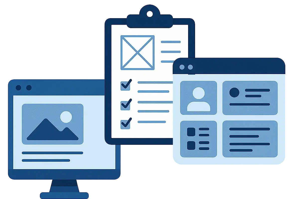 Custom website branding, marketing strategy, and business tools.
